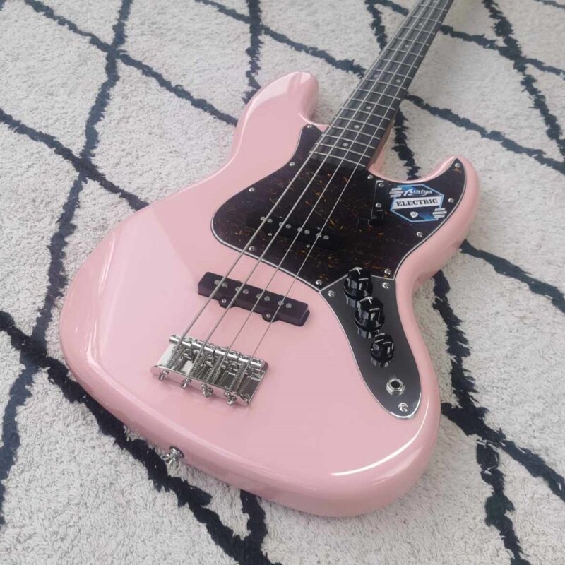 Caddi Pink Jazz Bass